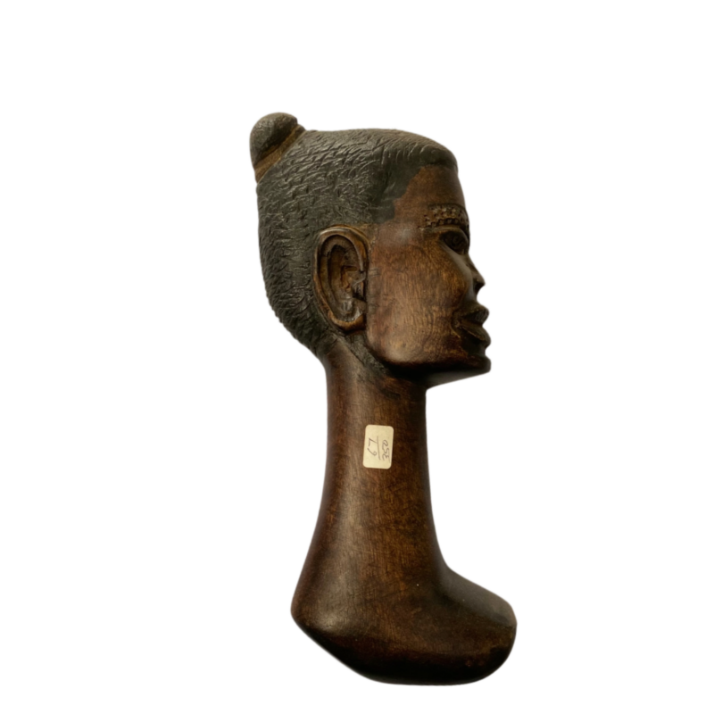 Dark Human Face Mask