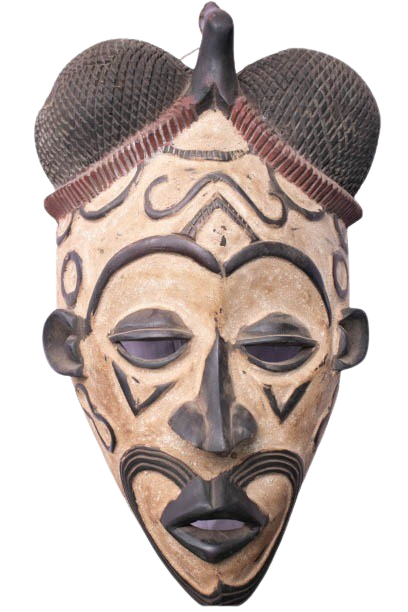 Lulua Mask Brown